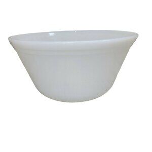 Federal Glass Oven Ware Bowl White Mixing Baking Serving Dishware‎ Kitchenware